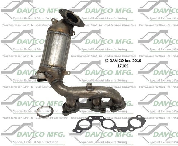 Davico Mfg Catalytic Converter P/N:17109  Catalytic Converter P/N: