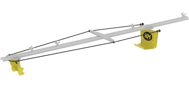 Kargomaster 40480 Van Interior Ladder Rack   Van Interior Ladder Rack