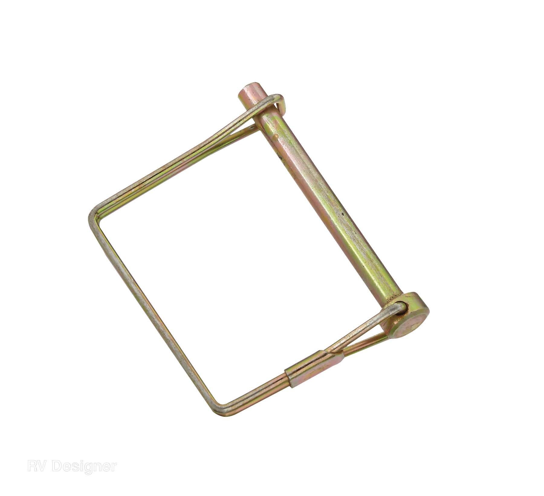Rv Designer H429, Safety Lock Pin,┬Á 1/4 Inch X┬Á 2 Inch, Outside Rv Towing