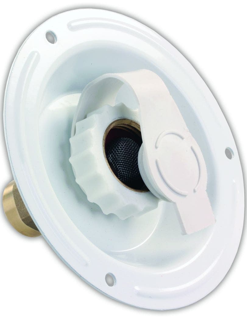 Jr Products 62115 City Water Dish - 1/2" Fpt   Fresh Water Inlet; Height (In) -
