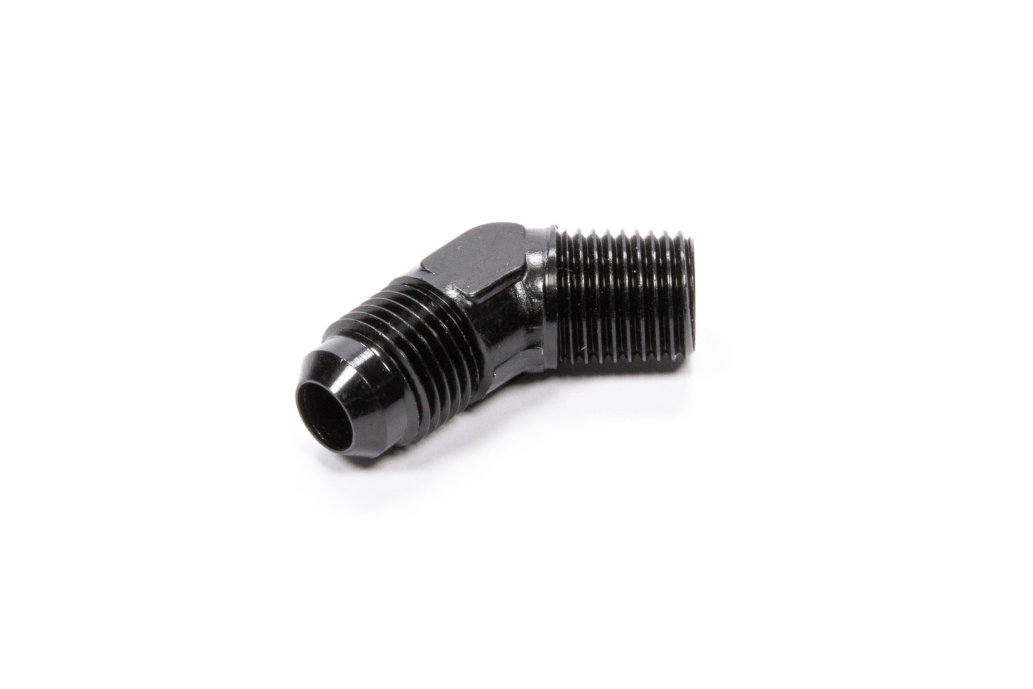 Fragola 482306-Bl Black Size (-6) X 1/4" Mpt 45┬░ Adapter Fitting   Black Size
