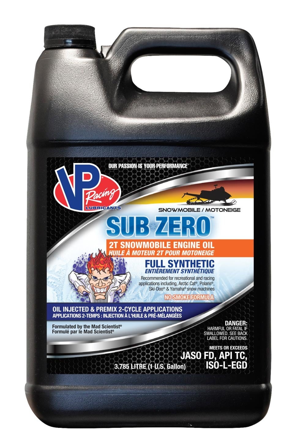 Sub-Zero Canada 2T Snowmobile 1 Gal Sub-Zero Canada 2T Snowmobile 1 Gal