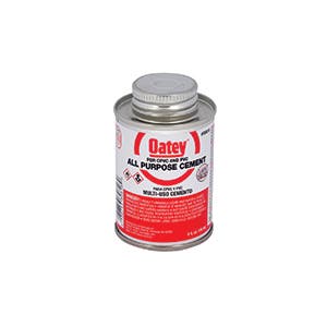 Oatey 30821 Cement, 8-Ounce, Milky-Clear Oatey 30821 Cement, 8-Ounce,