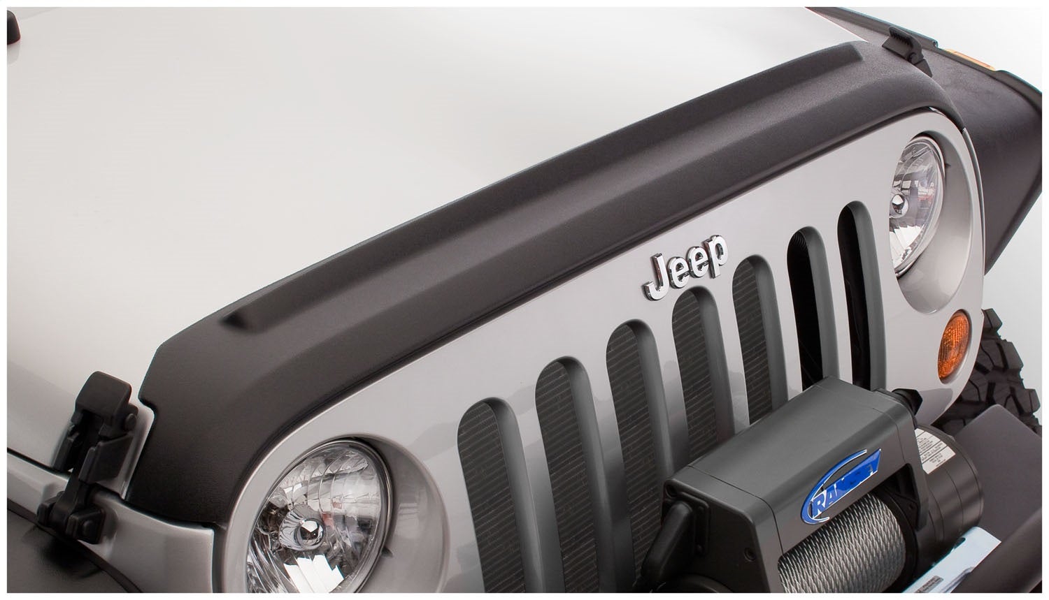 Bushwacker 14061   Trailarmor Hood Guard Fits 07-18 Wrangler (Jk)
