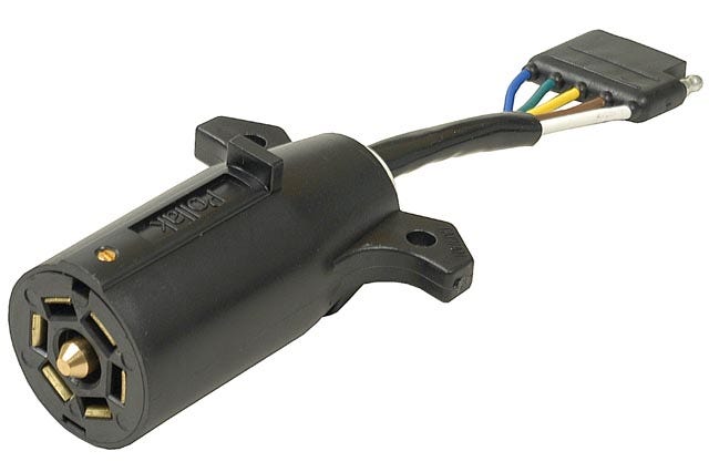 Pollak 12-718 7-5 Way Adapter   Trailer Wiring Connector Adapter; End Type - 7
