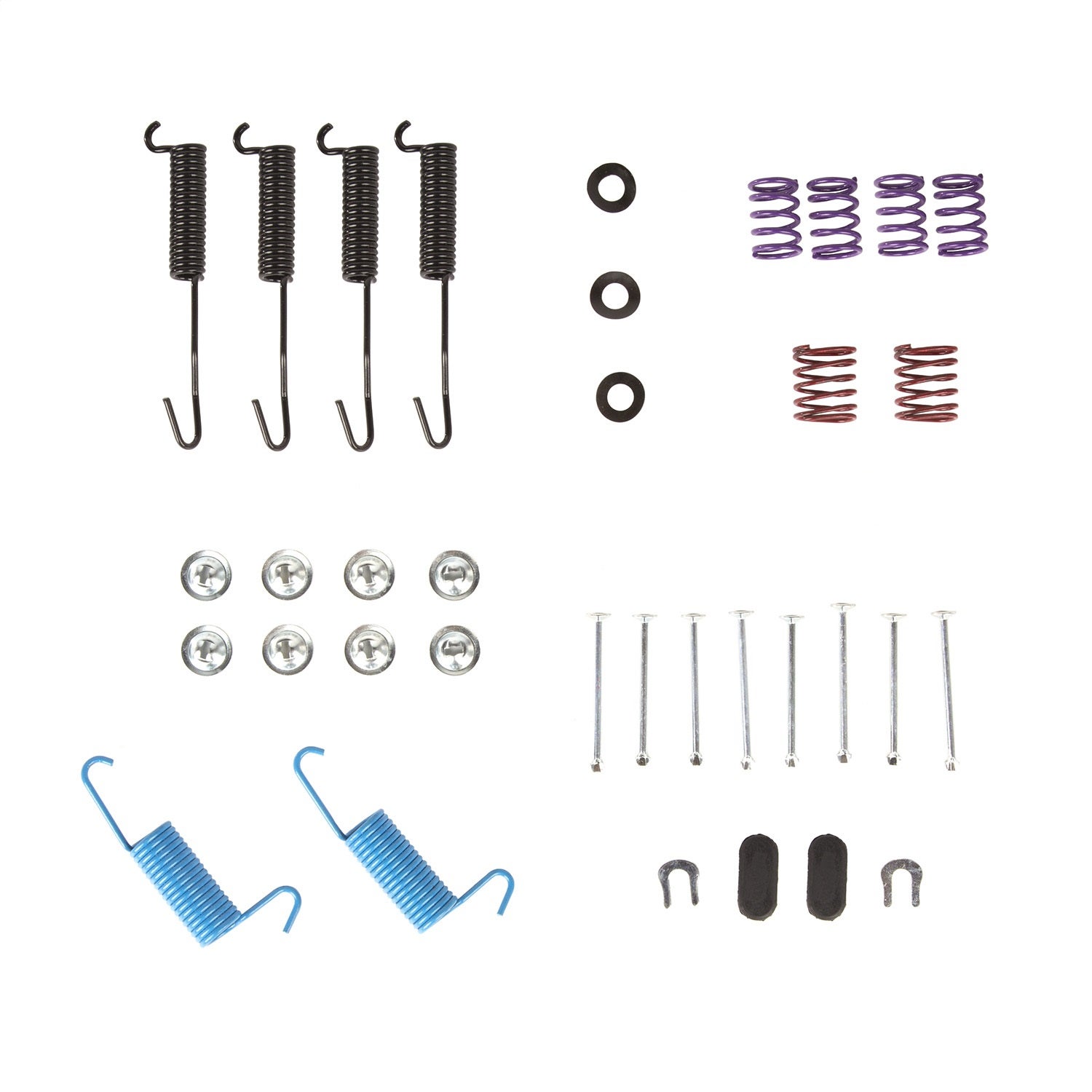 Omix 16738.01 Drum Brake Hold Down Hardware Kit Fits 72-77 Cj5 Cj6 Cj7   Drum