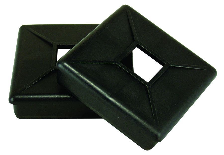 Rub Bumper Plug Without Tab, 4" Bumper End  Color - Black, Material - Rubber