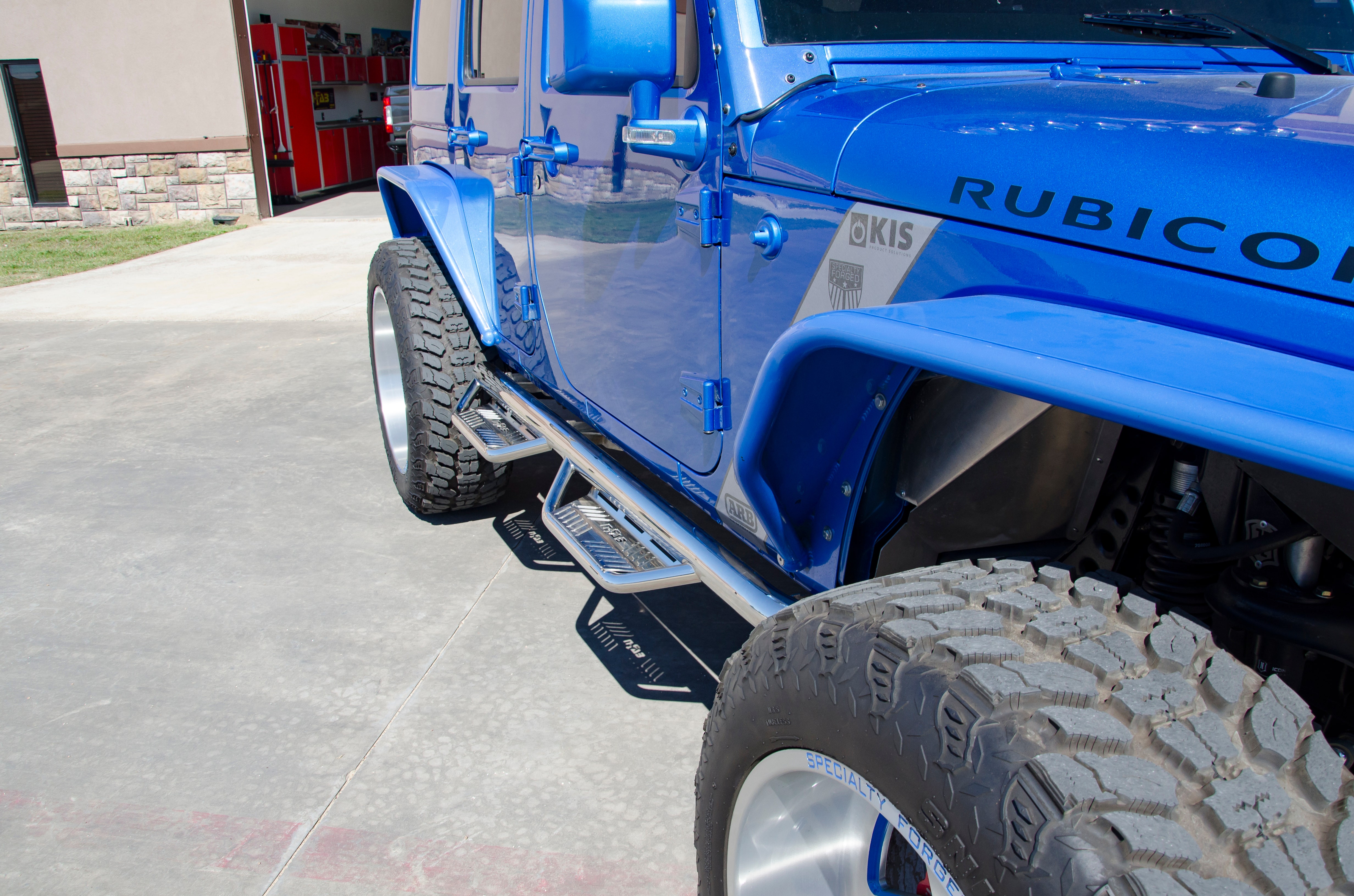 N-Fab Hpj0764-Ss Podium Step Fits 07-18 Wrangler (Jk)   Nerf Bar Podium;