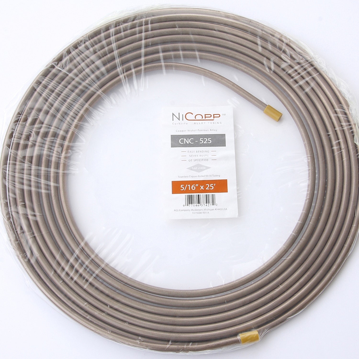 Ags Brake Hydraulic Bulk Line P/N:Cnc-525 American Grease Stick ()  Fuel Line