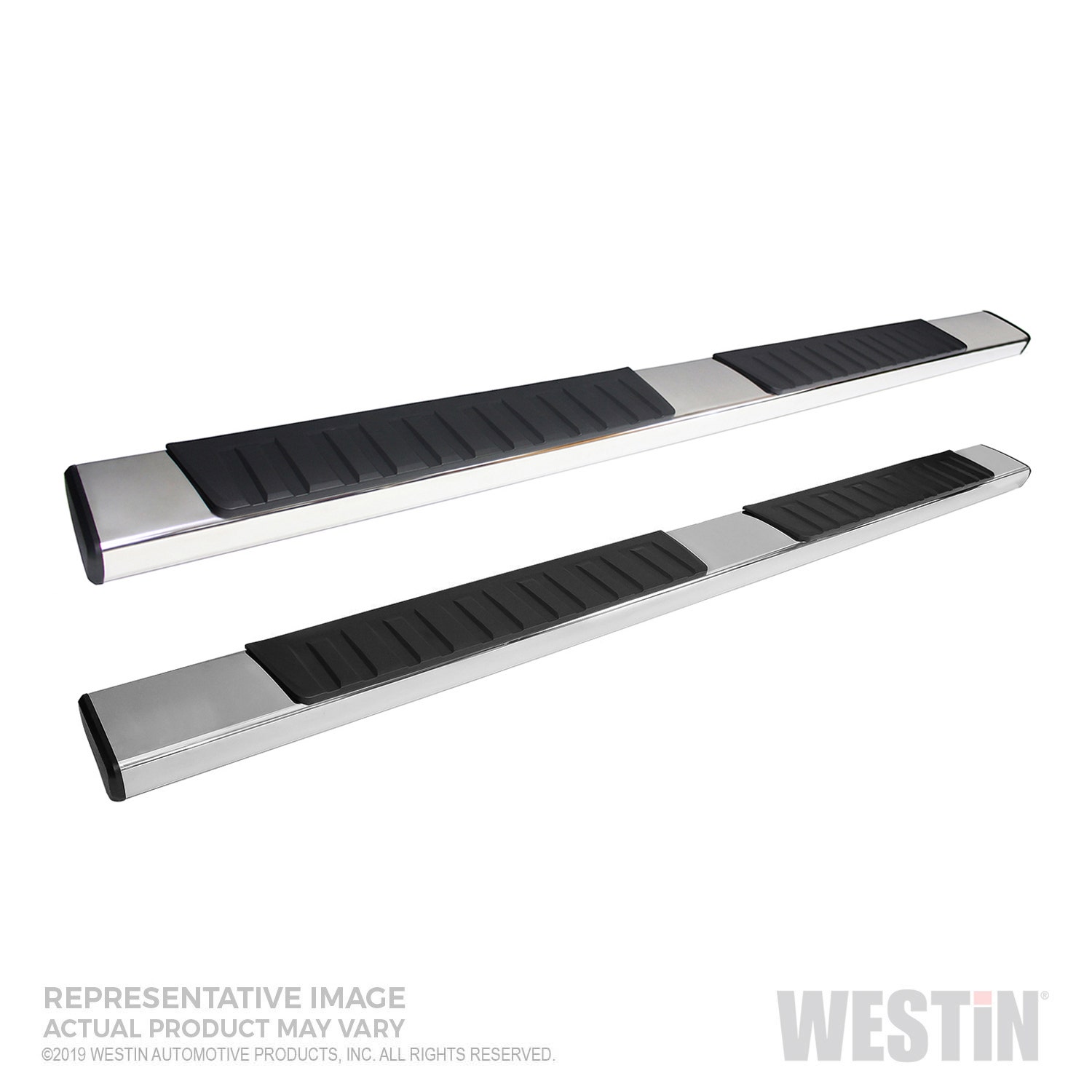 Westin Stainless Steel R7 Nerf Step Bars Silverado/Sierra 1500 Double Cab 2019