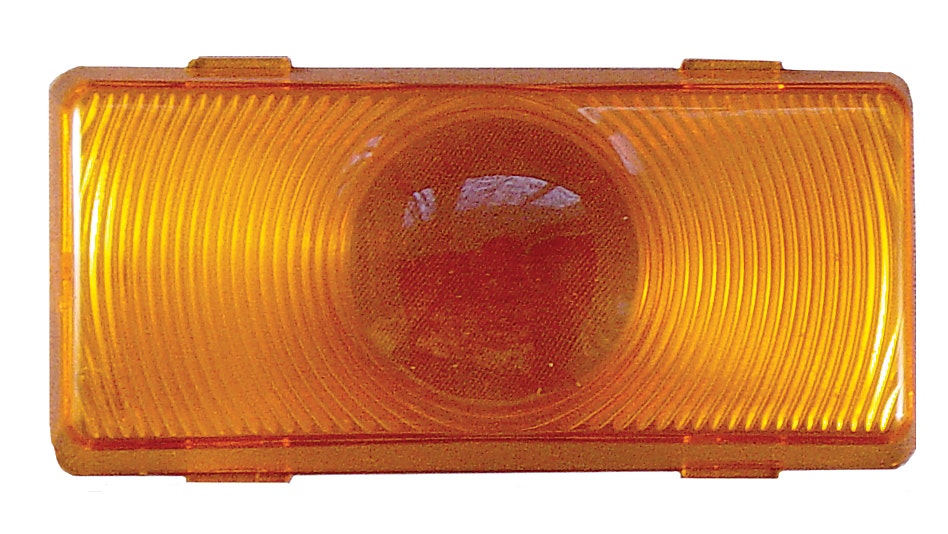 Fasteners Unlimited (89-100A) Amber Replacement Lens For Classic Porch Light