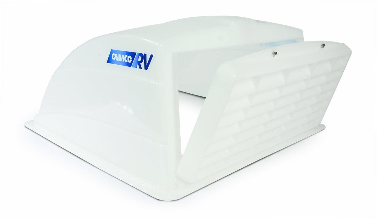 Roof Vent Cover Ii  White   Roof Vent Cover  Compatibility - 14 Inch X 14 Inch
