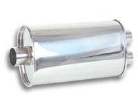 Vibrant Performance 1110 Streetpower Oval Muffler Streetpower Exhaust Muffler