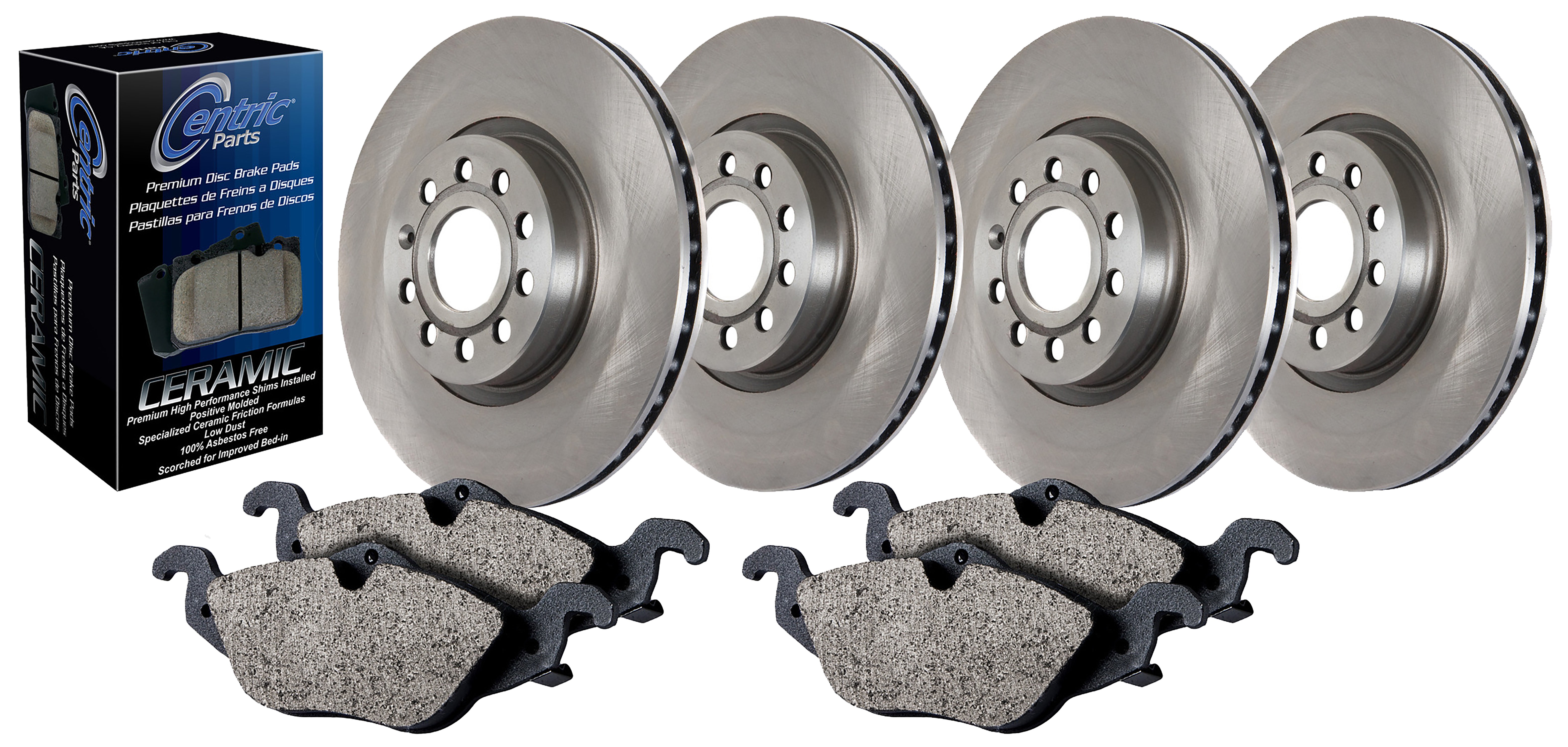 Centric Parts Disc Brake Kit P/N:905.51016  Disc Brake Kit P/N: