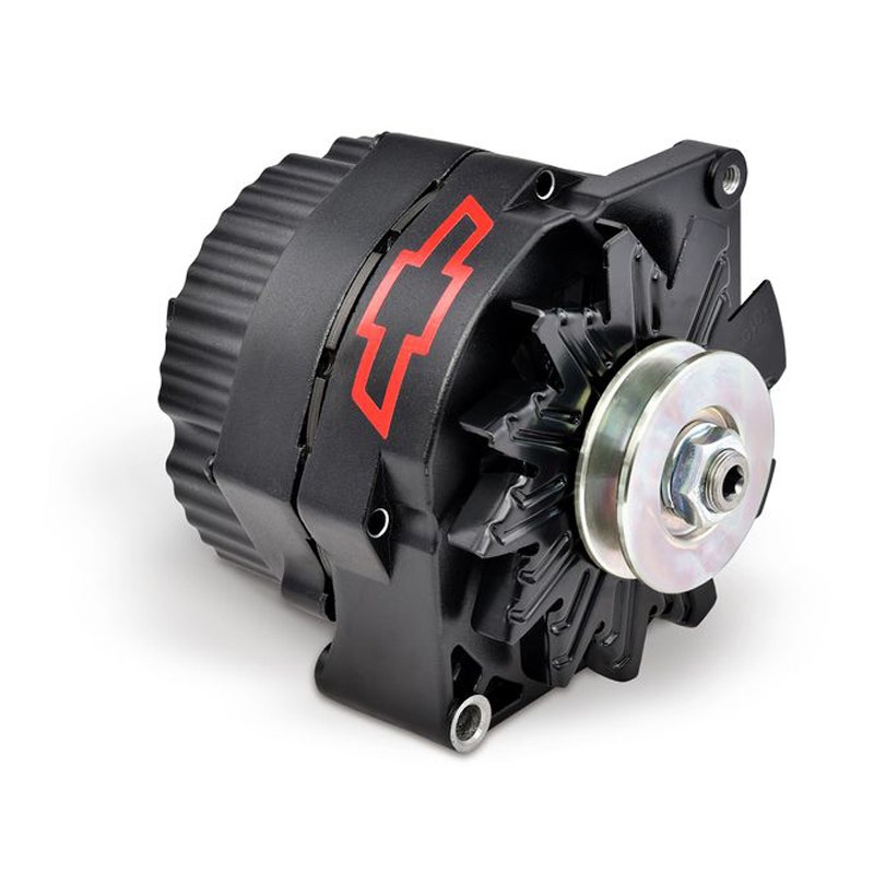 Gm Alternator 100 Amp 1-Wire Black Crinkle Gm Alternator 100 Amp 1-Wire Black