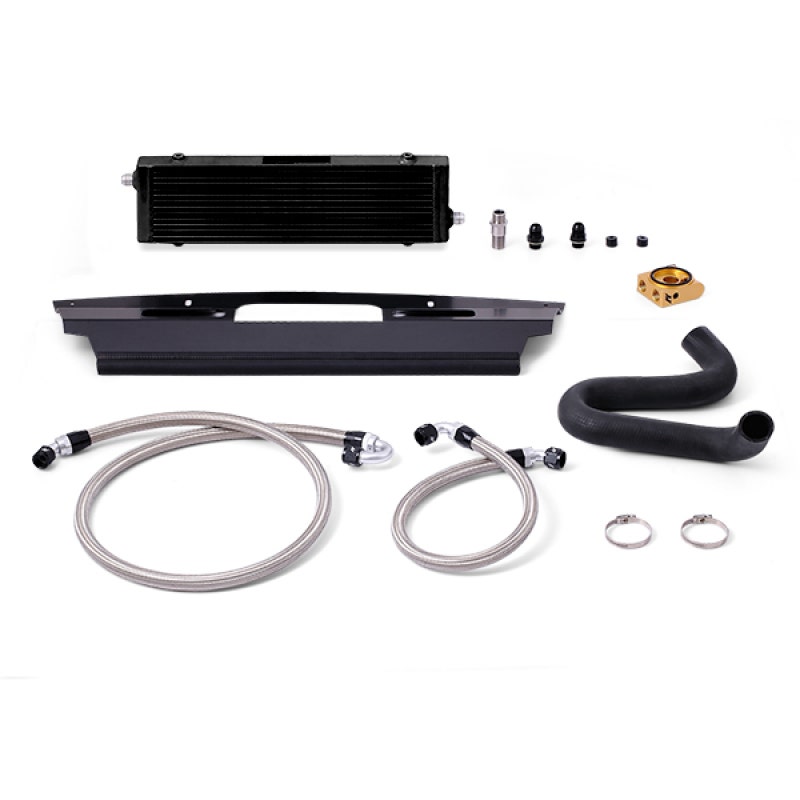 Mishimoto Mmoc-Mus8-15Tbk Oil Cooler Kit Compatible With Ford Mustang Gt V8