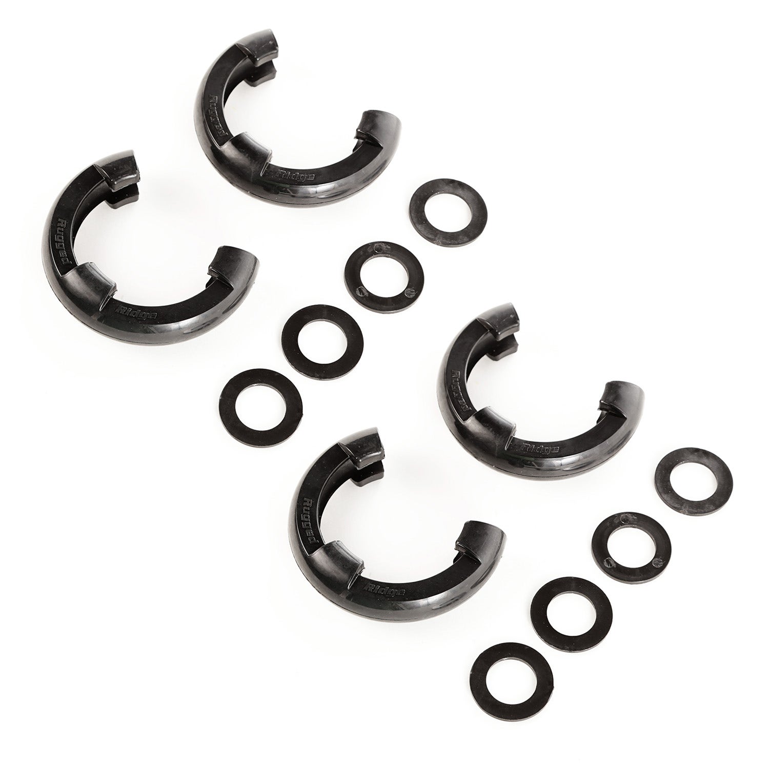Rugged Ridge 11235.60 D-Ring Isolator Kit   D-Ring Isolator Kit