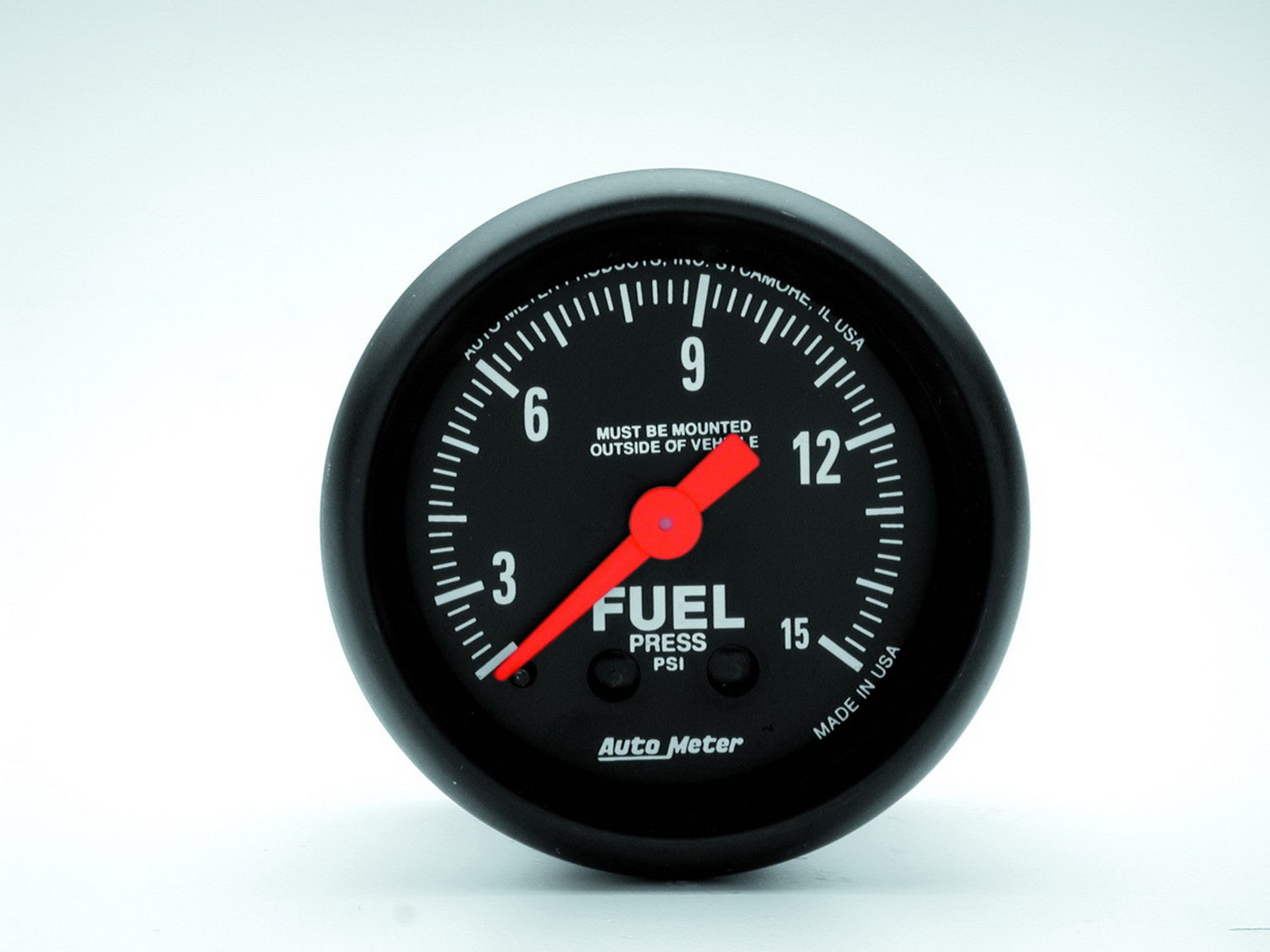 Autometer 2603 Z-Series Mechanical Fuel Pressure Gauge Auto Meter Products 2484