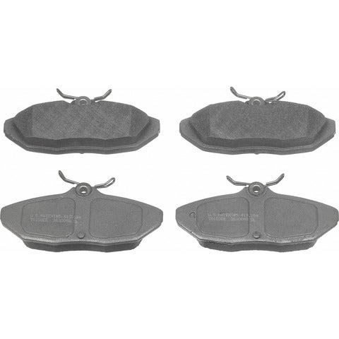 Wagner Brake Disc Brake Pad Set P/N:Mx708 Thermoquiet Brake Pad  Recommended Use