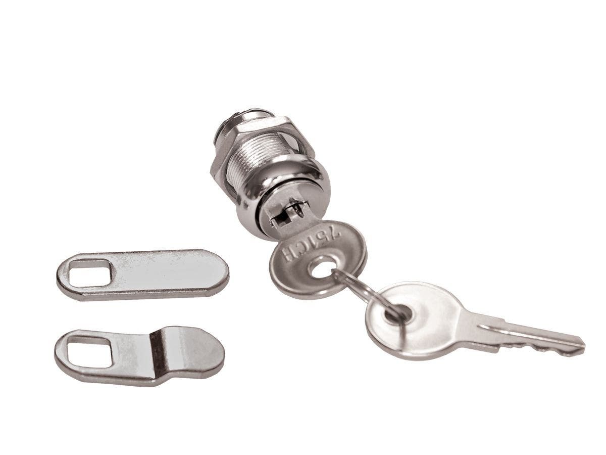 Rv Designer L425, Econo Cam Lock, 5/8 Inch, Keyed Code 751, Compartment Hardware