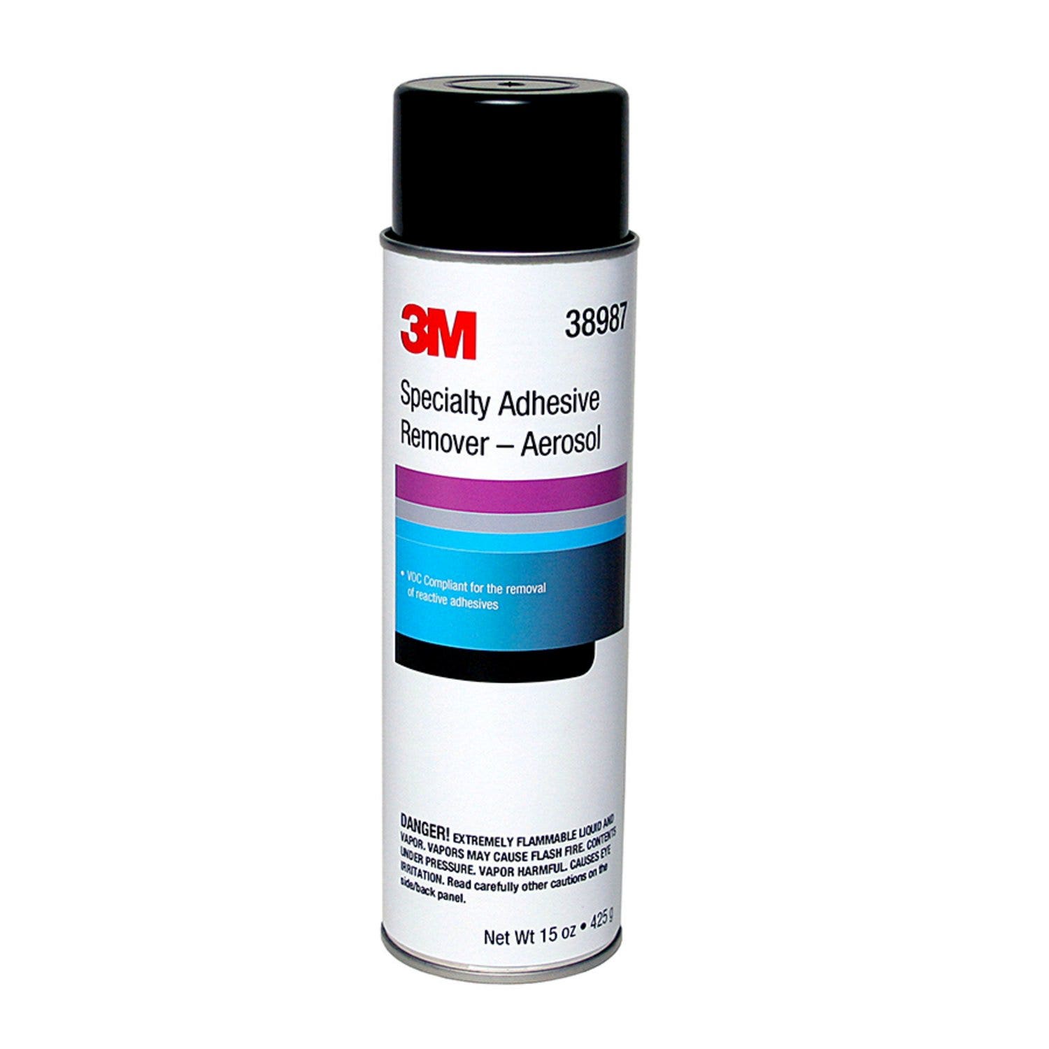 3M Specialty Adhesive Remover, 38987, 15 Oz Net Wt   Adhesive Remover  Used For