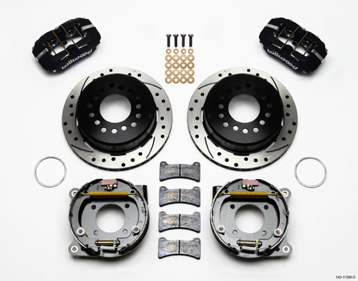 Rear Disc Brake Kit 12- Bolt Chevy W/Parking Brk Rear Disc Brake Kit 12- Bolt