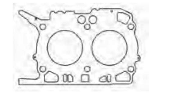 Cometic Gasket Automotive C4589-032 Cylinder Head Gasket Fits 13-18 Brz Cometic