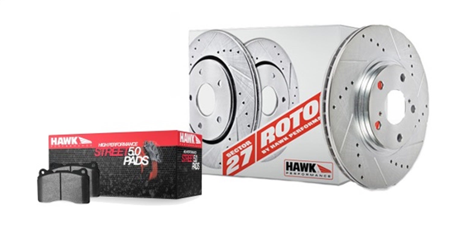 Hawk Performance Hk4693.364B Sector 27 Brake Kits Fits 98 Golf   Sector 27 Brake