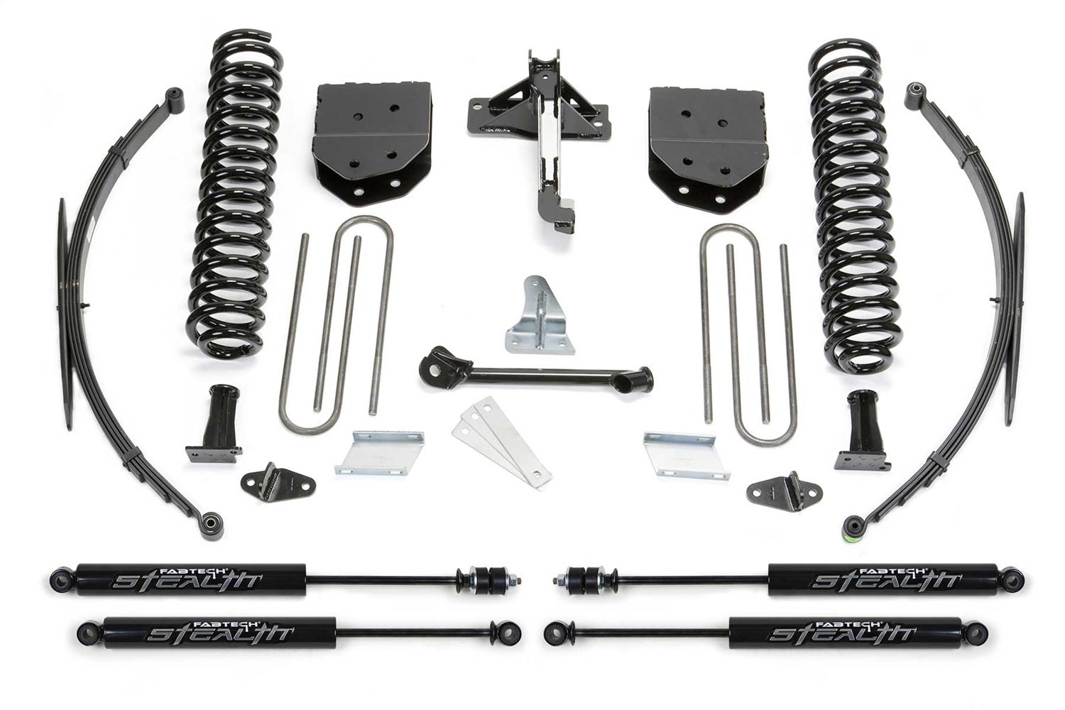 Fabtech K2127m Basic Lift System W/Shocks Fits F-250 Super Duty F-350 Super Duty
