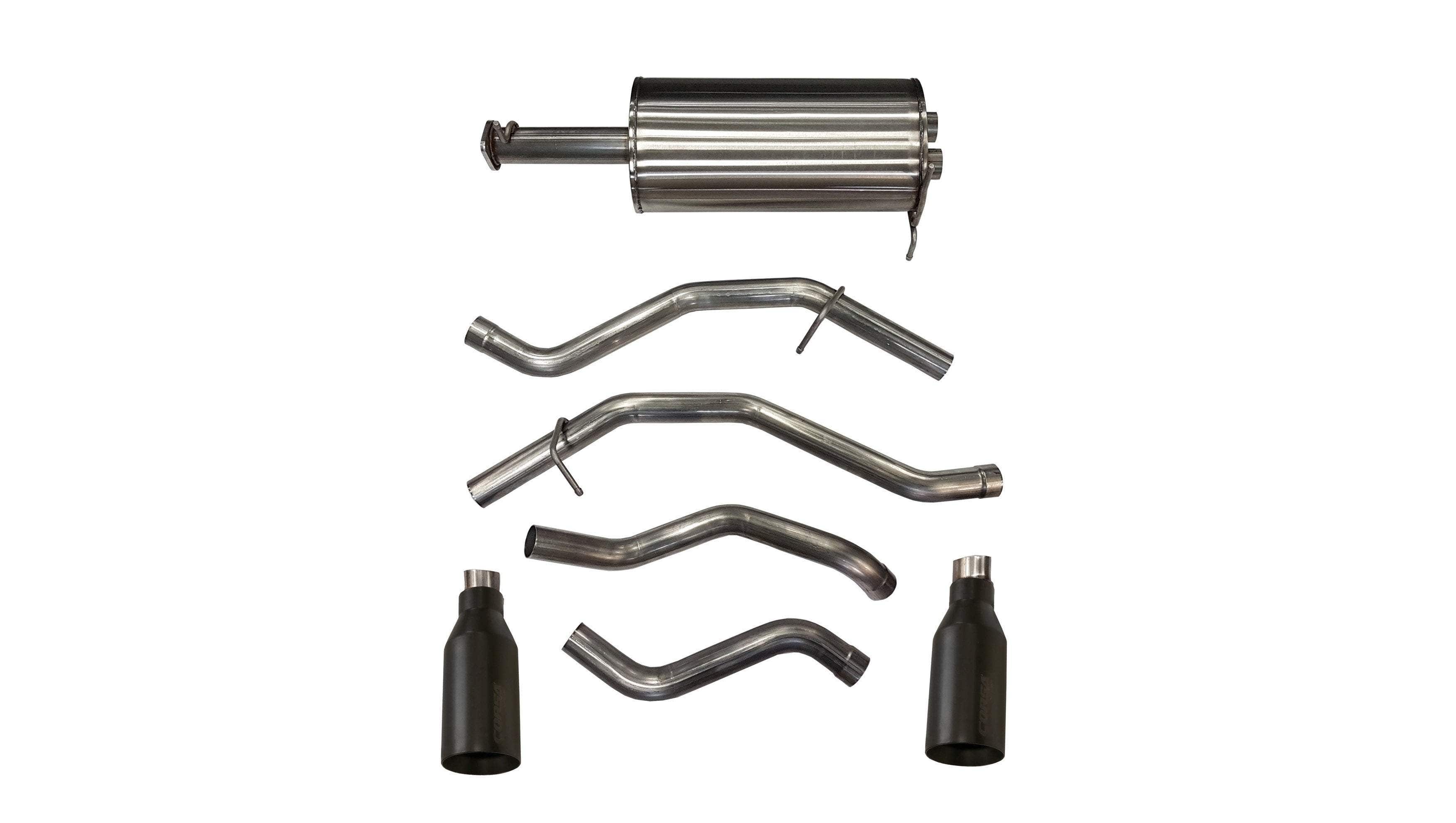 Corsa Performance 21035Bpc Sport Cat-Back Exhaust System Fits 19-23 1500   Sport