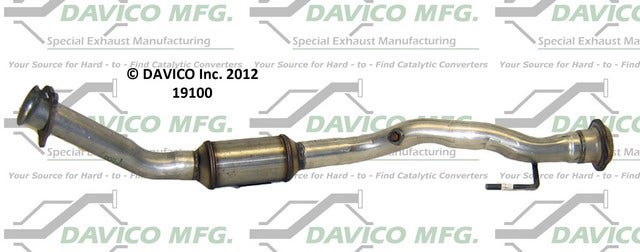 Davico Mfg Catalytic Converter P/N:19100  Catalytic Converter P/N: