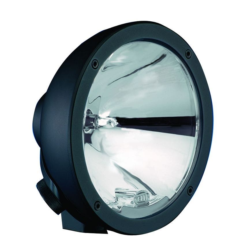 Hella 009094181 Rallye 4000 Series 12V/55W Compact Black Halogen Driving Lamp