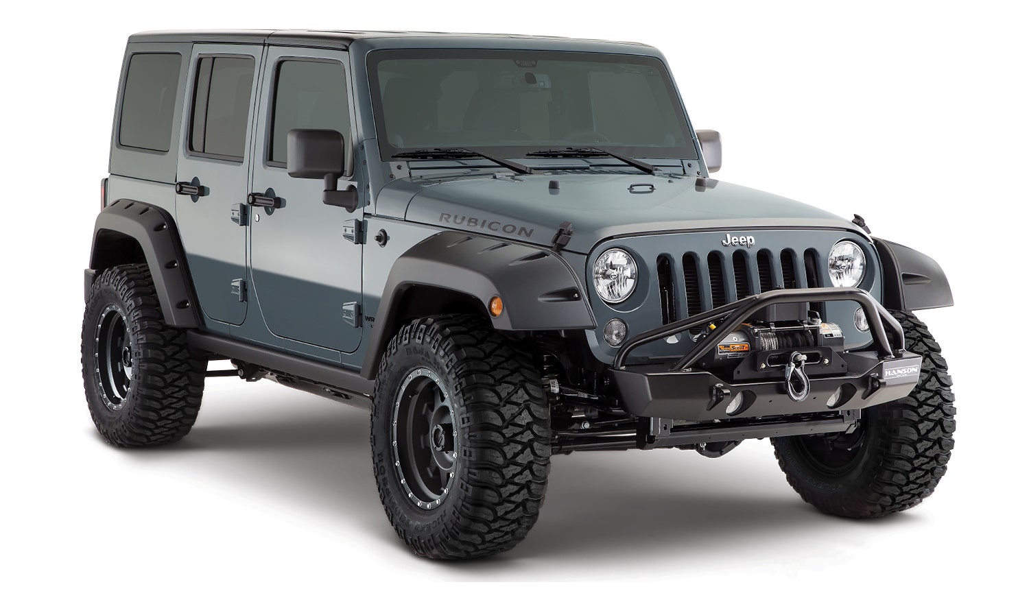 Bushwacker 10080-02 Pocket Style Fender Flares Fits 07-18 Wrangler (Jk)   Fender