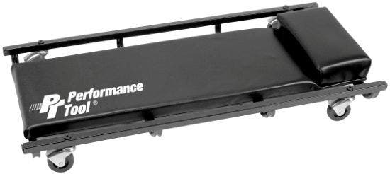 Performance Tool W85004 36-Inch 4 Caster Low Boy Creeper With Cushioned Headrest