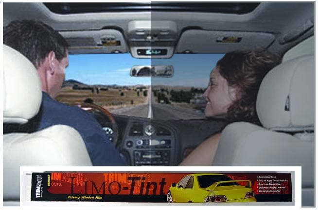 Trimbrite T1754 Limo Tint 20"" X10'lt.Smoke   Window Film Limo Tint (R); Length