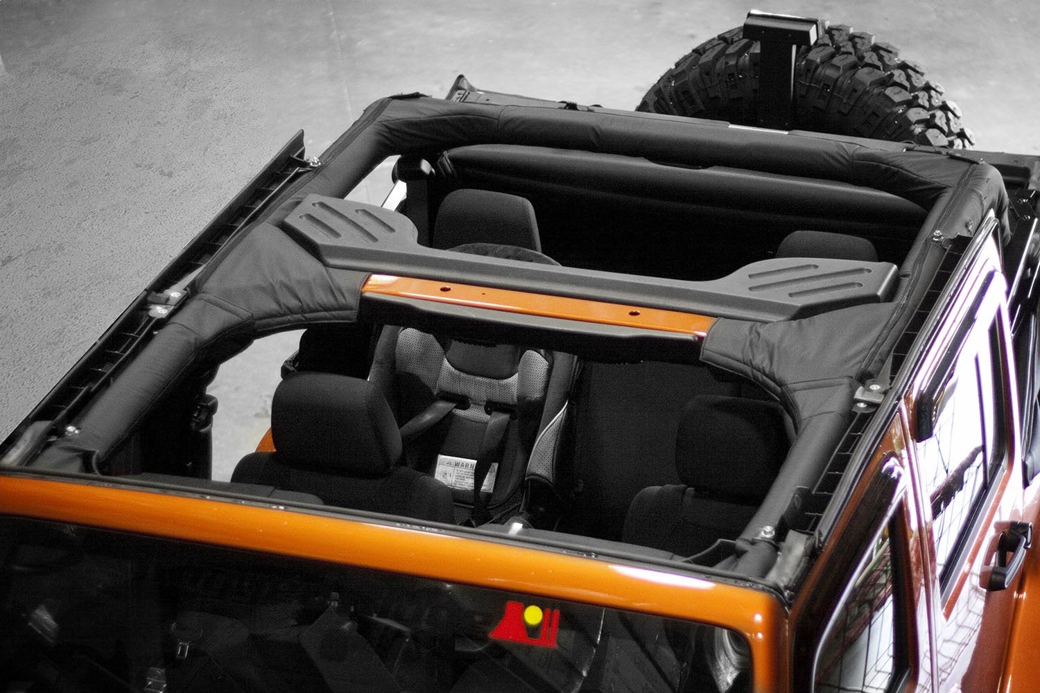 Rugged Ridge 13613.05 Roll Bar Cover Kit Fits 07-18 Wrangler (Jk)   Roll Bar