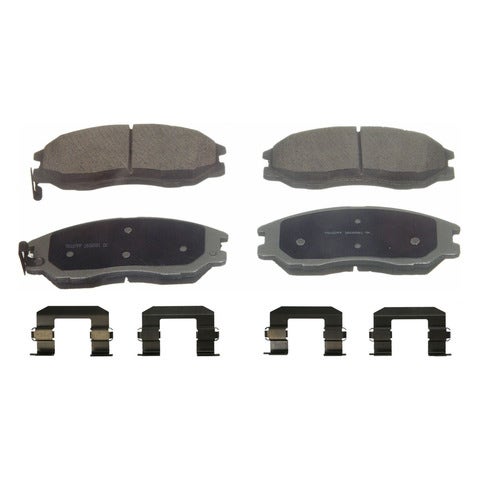 Wagner Brake Disc Brake Pad Set P/N:Qc1097  Disc Brake Pad Set P/N: