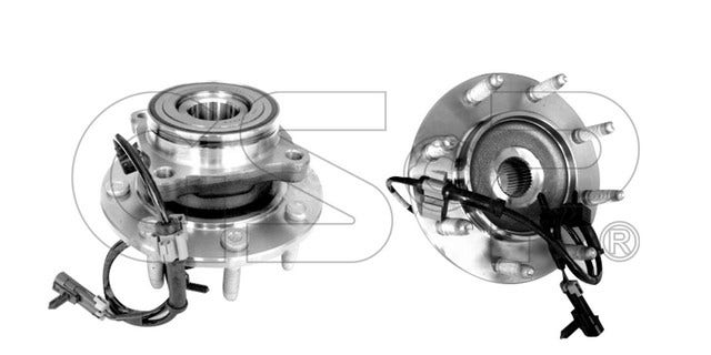 Gsp Axle Bearing And Hub Assembly P/N:106058  Axle Bearing And Hub Assembly P/N: