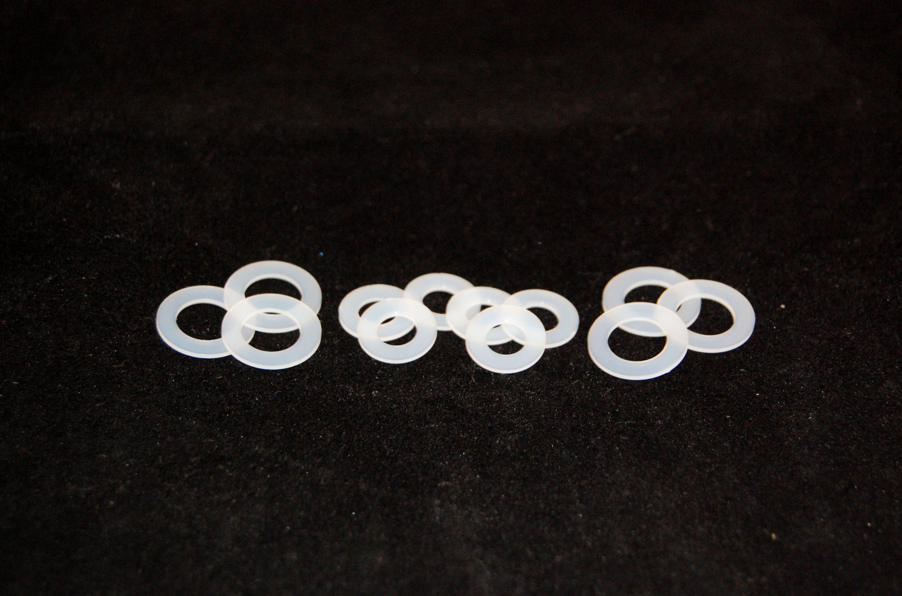 Aed 5123 Nylon Reusable Needle And Seat Gasket - 6 Pairs Aed  Nylon Reusable