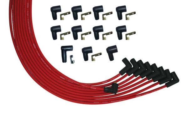 Moroso 52007 Ultra Series Universal Spark Plug Wires, 90 Degree Plug, Non Hei,
