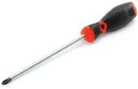 Performance Tool W30964 Black & Red Phillips Screwdriver, #2 X 6"   Screwdriver;