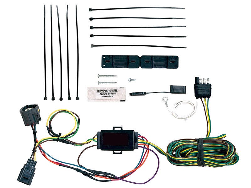 Blue Ox Bx88285 Ez Light Wiring Harness Kit Fits 07-18 Wrangler (Jk)   Towed