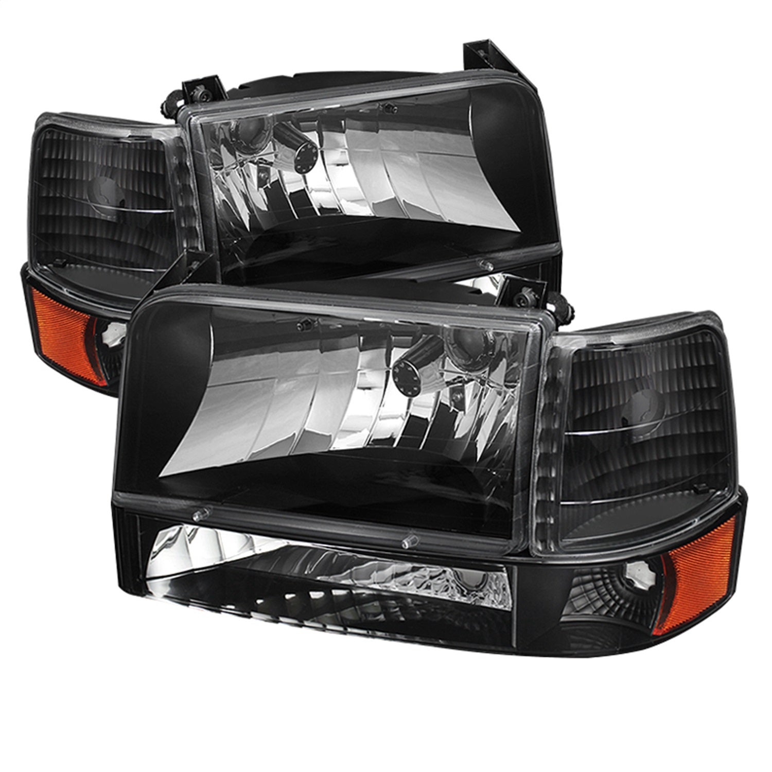 Spyder Auto 5073136 Xtune Bumper Headlights/Corner Lights Fits Bronco F-150