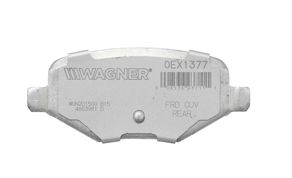 Wagner Brake Disc Brake Pad Set P/N:Oex1377 S Oex1304 Brake Pad Oex; Recommended