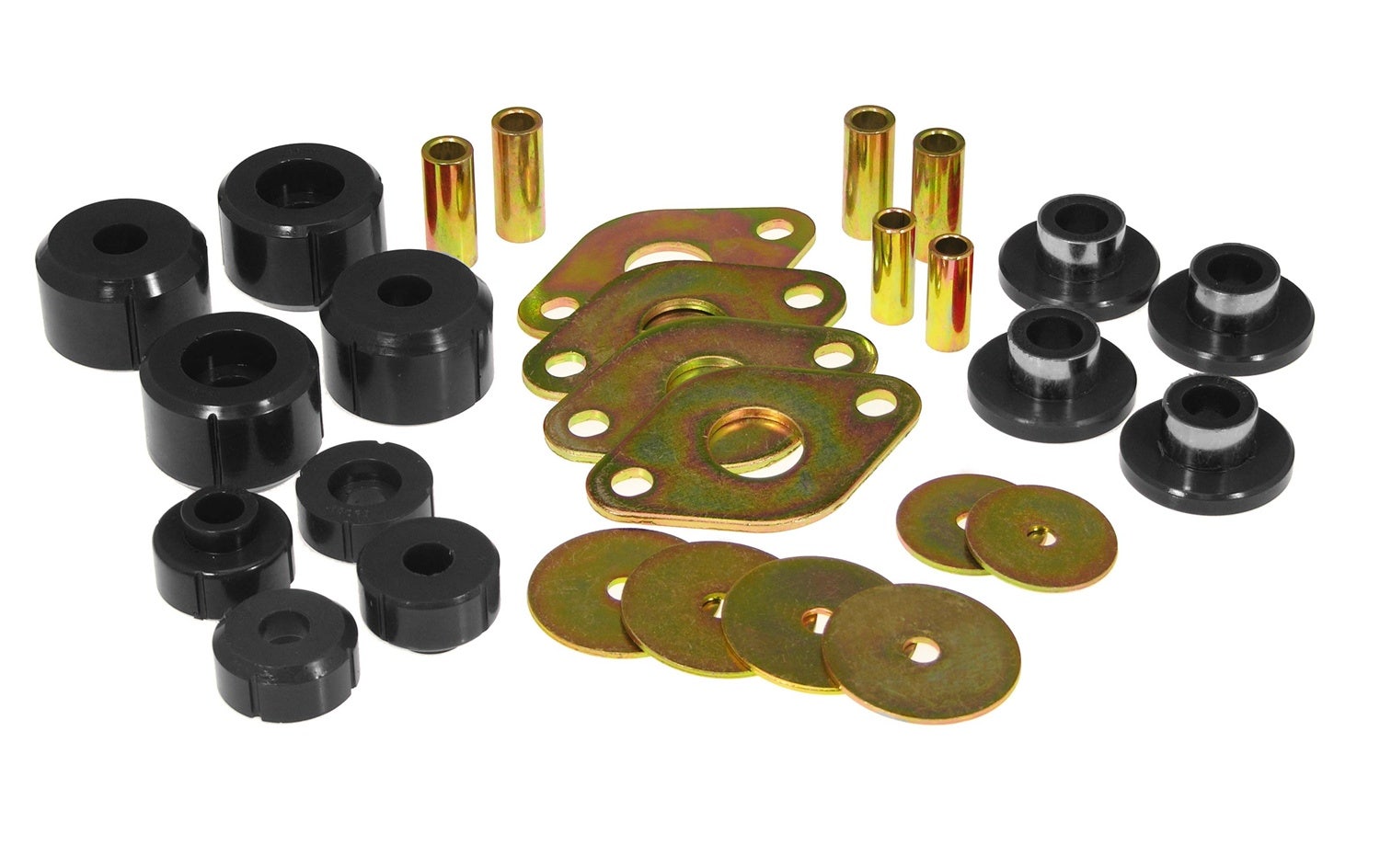 Prothane 18-103-Bl Body And Cab Mount Bushing Kit Fits 95-00 Tacoma   Body And