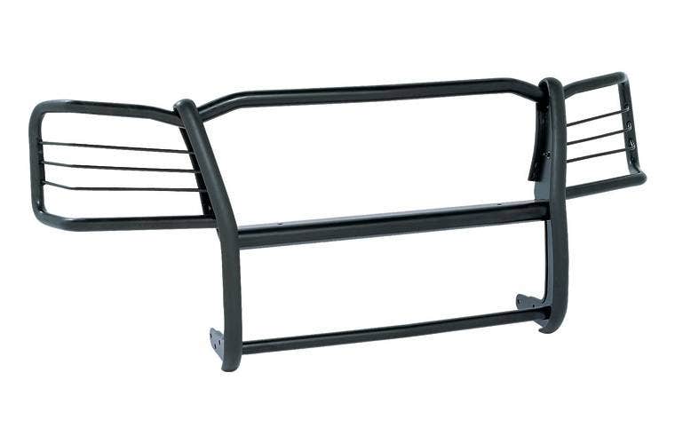 Black Horse - Black Modular Grille Guard Compatible With 2014 2018 Gmc Sierra