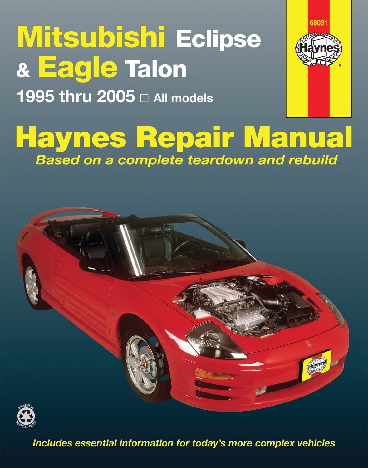 Haynes Repair Manuals Mitsubishi Eclipse & Eagle Talon, 95-05 (68031)  Manuals