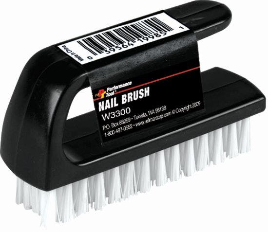 Performance Tool Black Nail And Hand Brush 1 Pk  Black Nail And Hand Brush 1 Pk