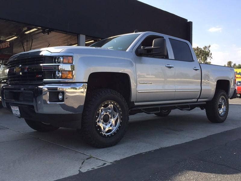 N-Fab C1798cc-Tx Wheel To Wheel Nerf Step Bar   Nerf Bar - Truck Wheel To Wheel