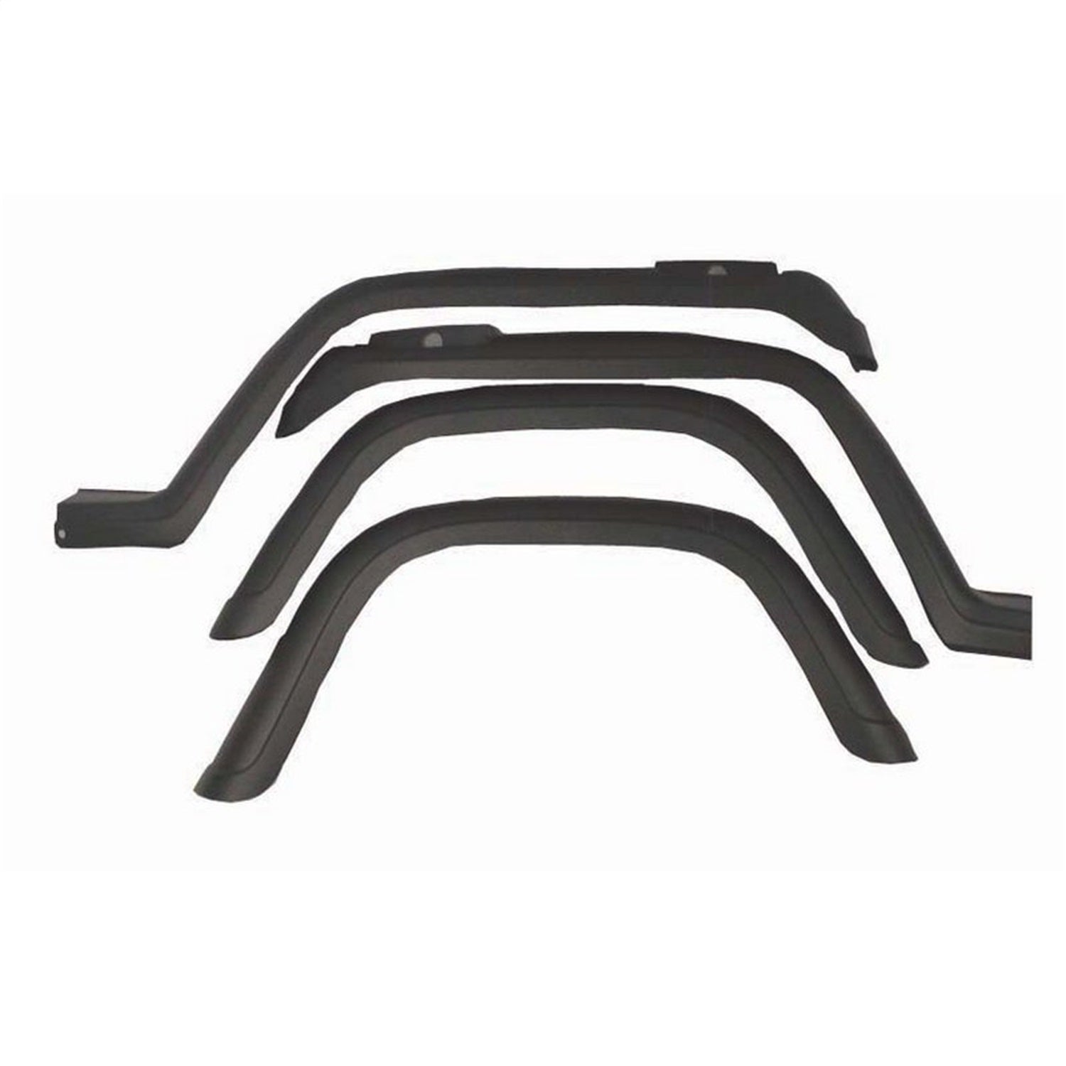 Omix 11602.02 Fender Flare Kit Fits 87-95 Wrangler (Yj)   Fender Flare Kit Fits